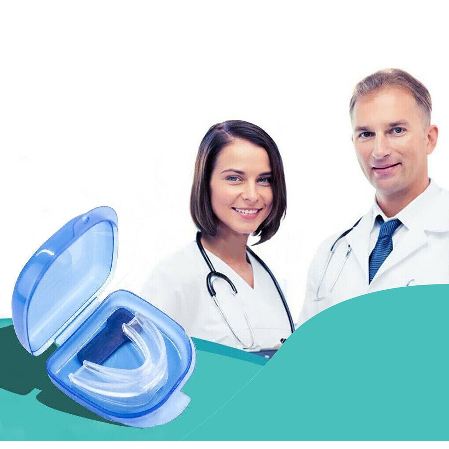 Stop-Snoring Sleep Apnea Mouth Guard Anti Snore Mouthpiece