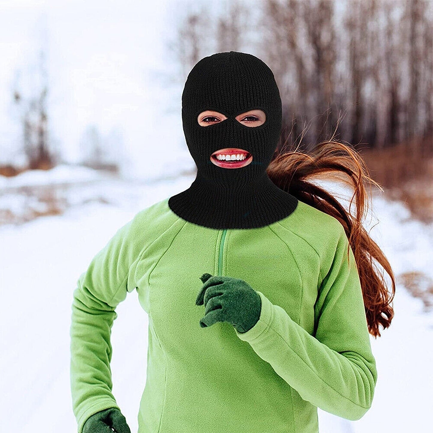 Tactical Windproof Ski Mask Fishing Neck Warmer Face Balaclava