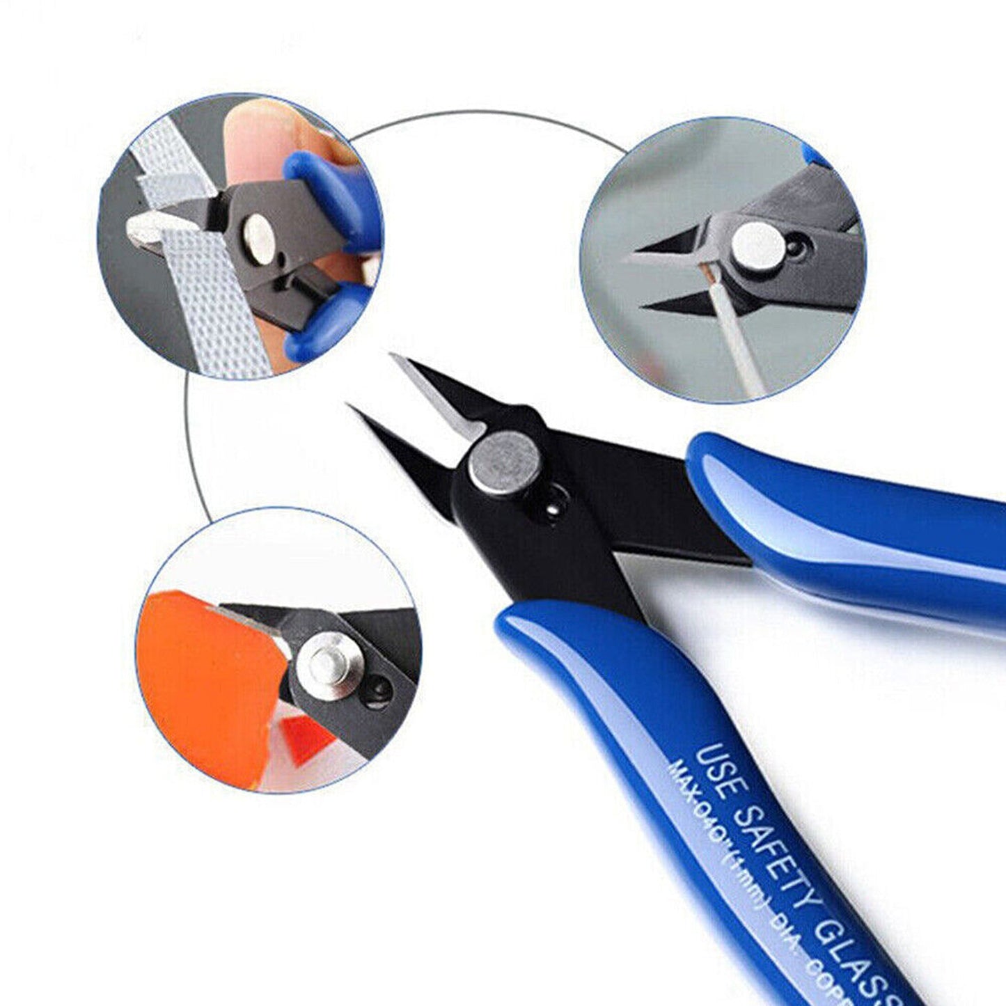 5-Pack Mini Precision Wire Snips and Cable Cutters