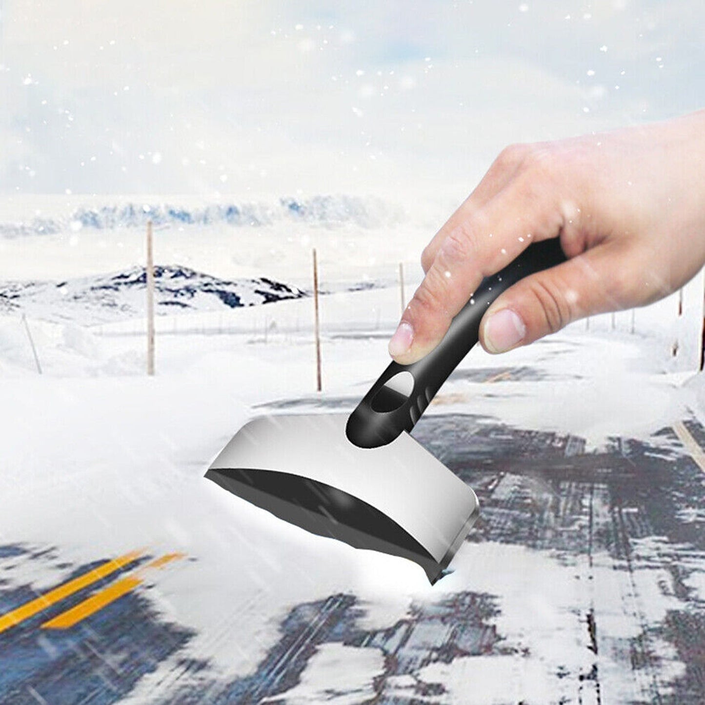 Winter Car Windshield Ice Snow Scraper Auto Window Frost Removal Tool