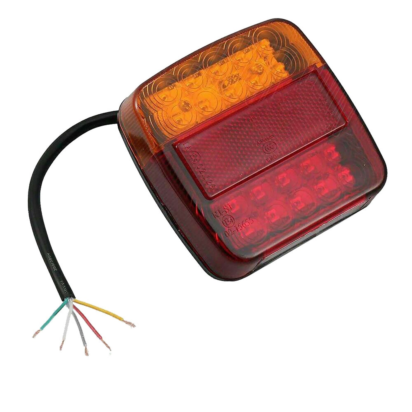2pcs Submersible Trailer Tail Lights 26 LED Boat and Truck Lamp Kit
