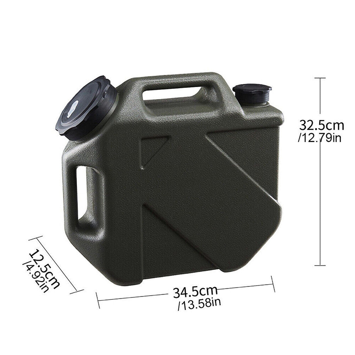Portable Outdoor Camping Water Container with Tap 12L