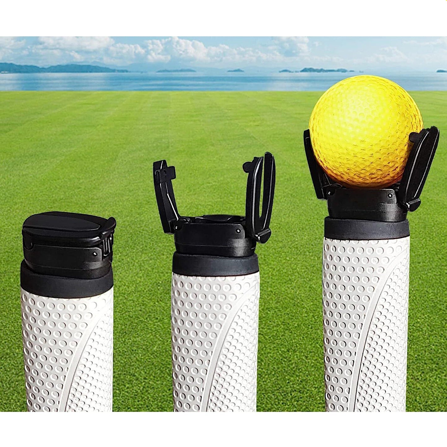 2pcs Golf Ball Retrieval Tool Back Saver Putt Retriever for Putter Grip