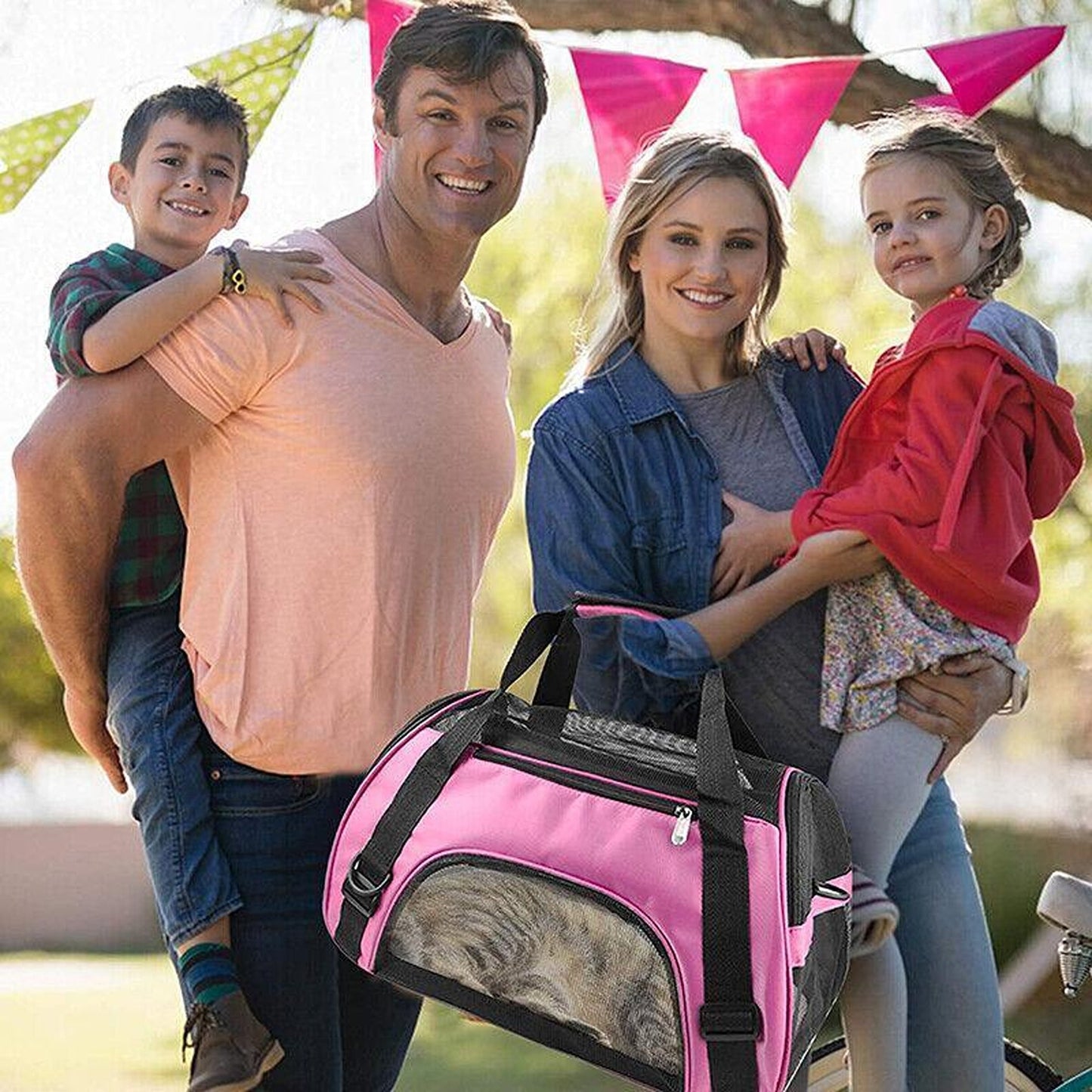 Portable Pet Carrier Bag for Cats and Dogs Airline Approved