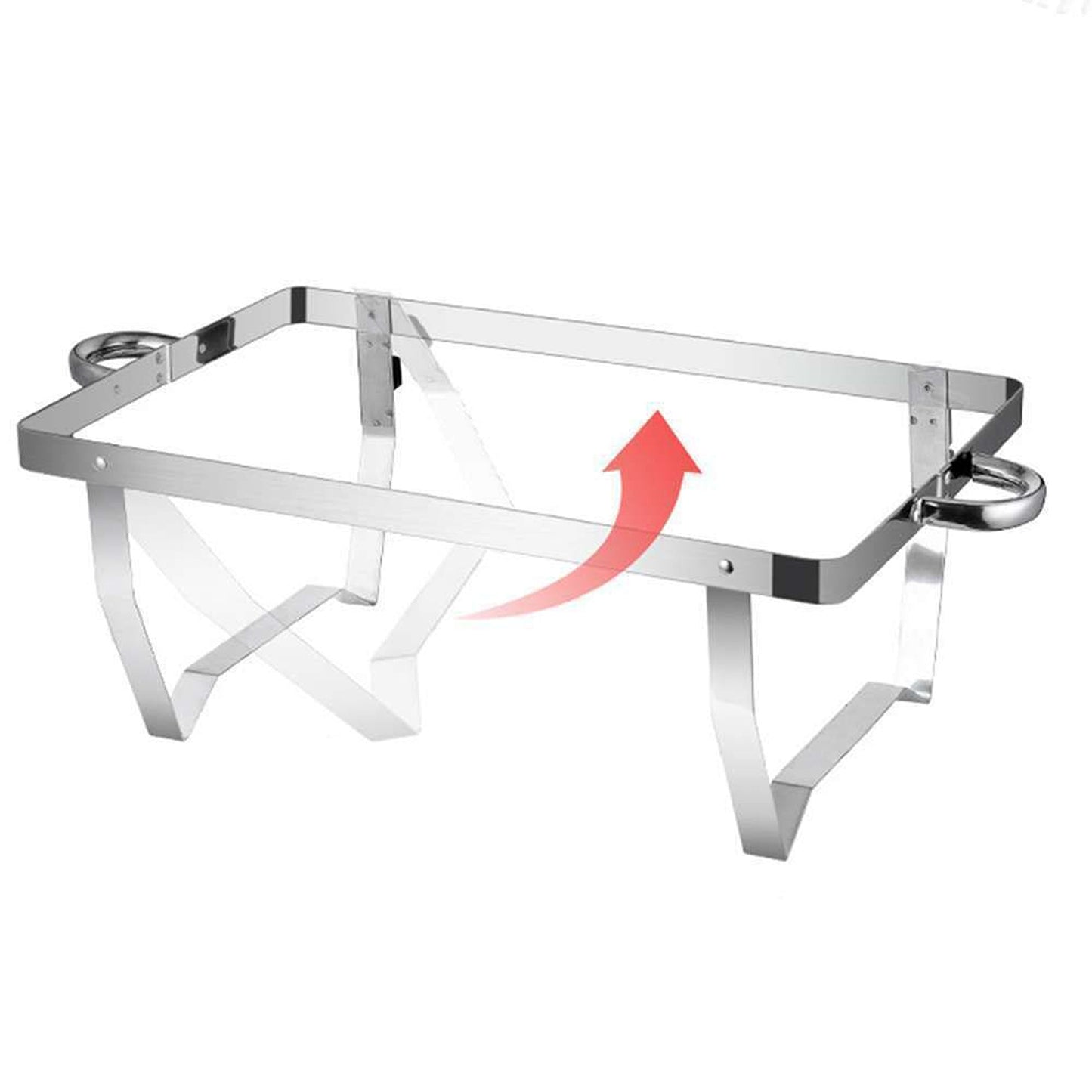 Stainless Steel Buffet Warmer with Bain Marie Chafing Dish Set for Food Heating