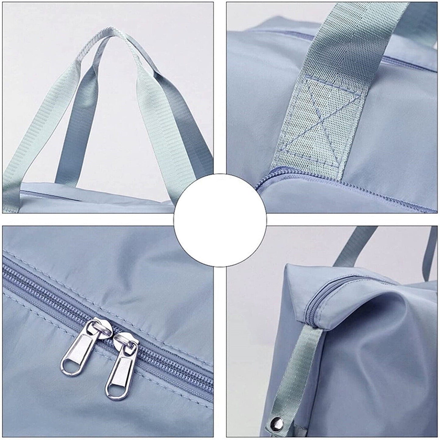 Folding Unisex Travel Bag with Waterproof Large Capacity
