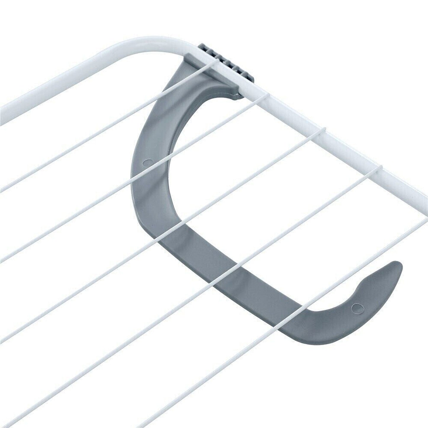 2pcs Portable Over Door Clothes Airer Drying Rack for Indoor Laundry