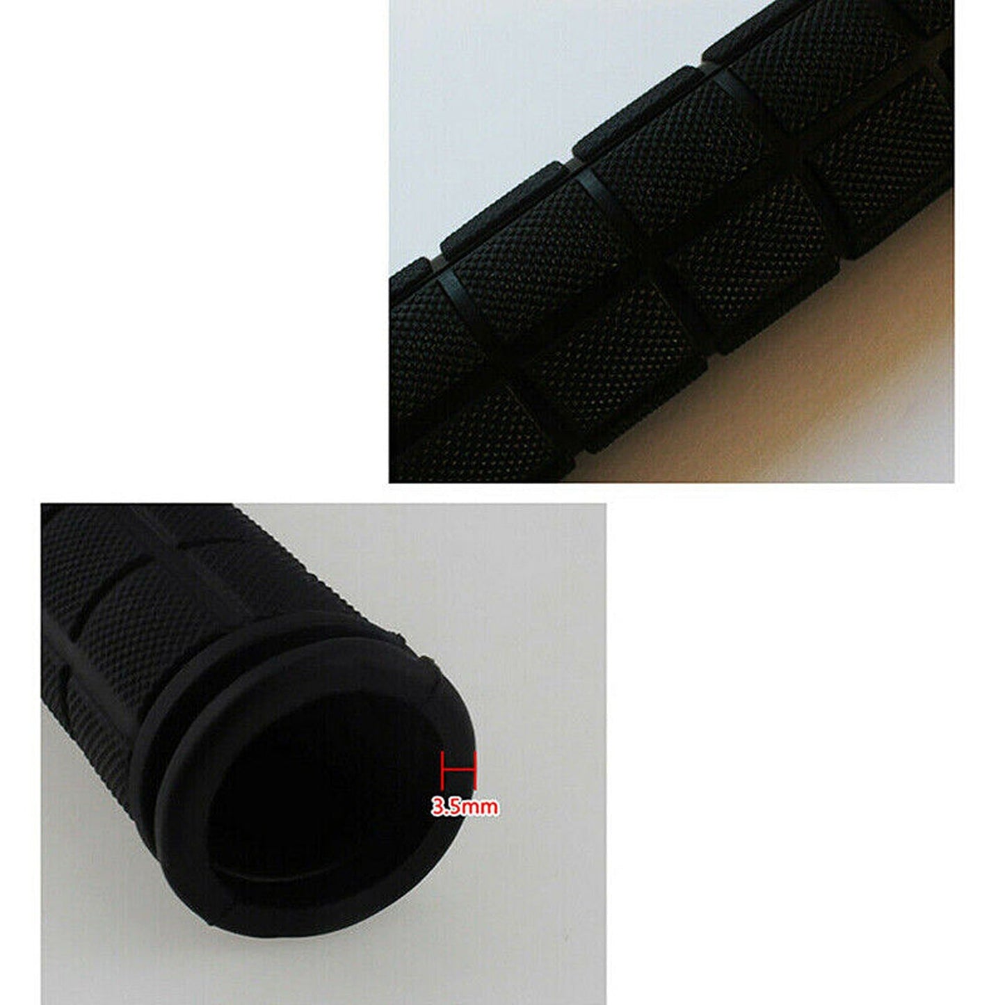 MTB and BMX Bike Handlebar Rubber Grips for Improved Control