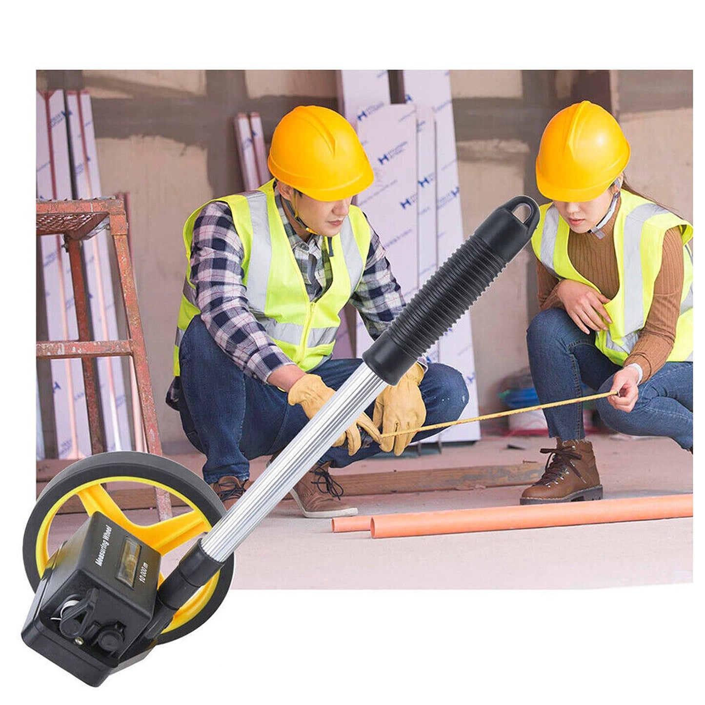 Distance Measuring Wheel for Land Surveying - 10KM