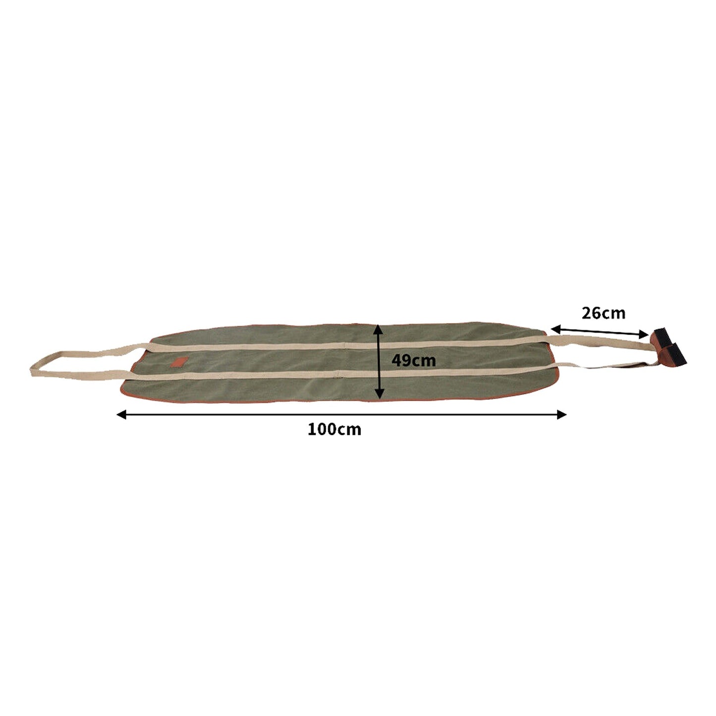 Canvas Firewood Carrier Bag Wood Carrying Holder Tote for Fireplace Tools