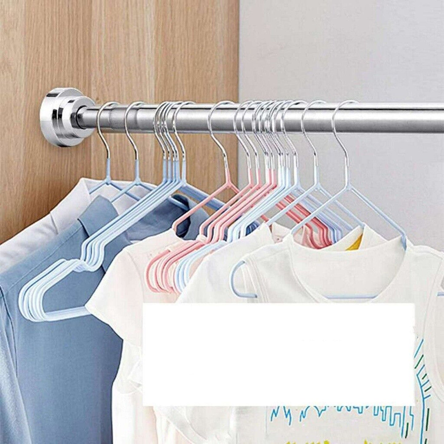 Adjustable Stainless Steel Shower Curtain Rod