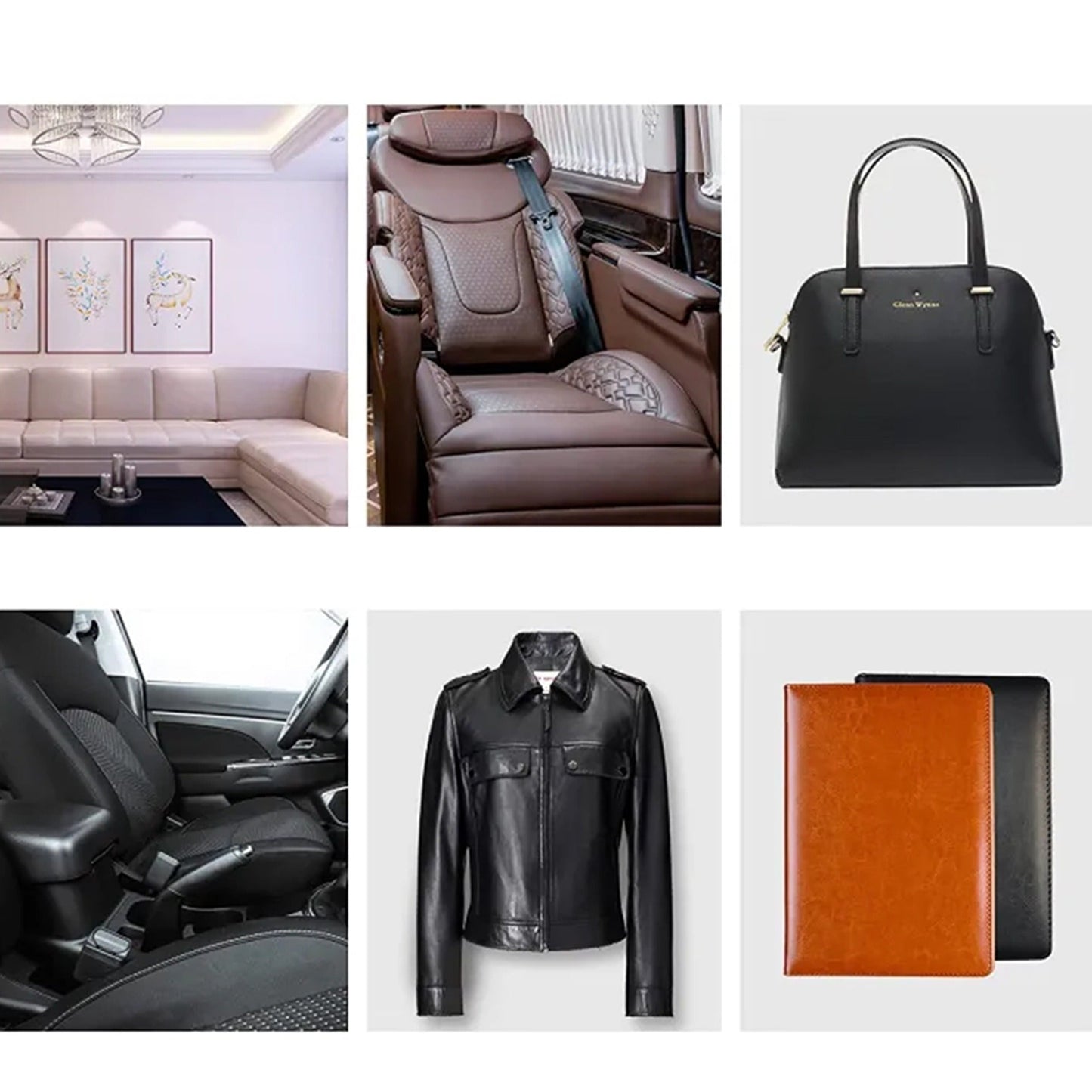 Black Leather Repair Sticker Self Adhesive Patch for Couch Renovation