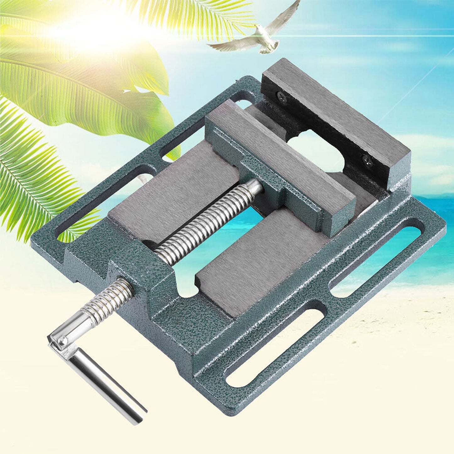 4-Inch Bench Clamp Drill Press Vice for Milling and Woodworking