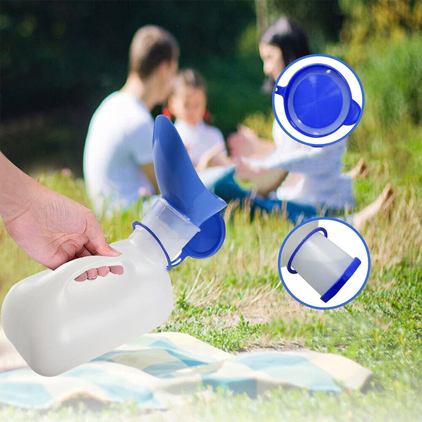 Portable Urinal for Camping Male and Female Travel Pee Bottle