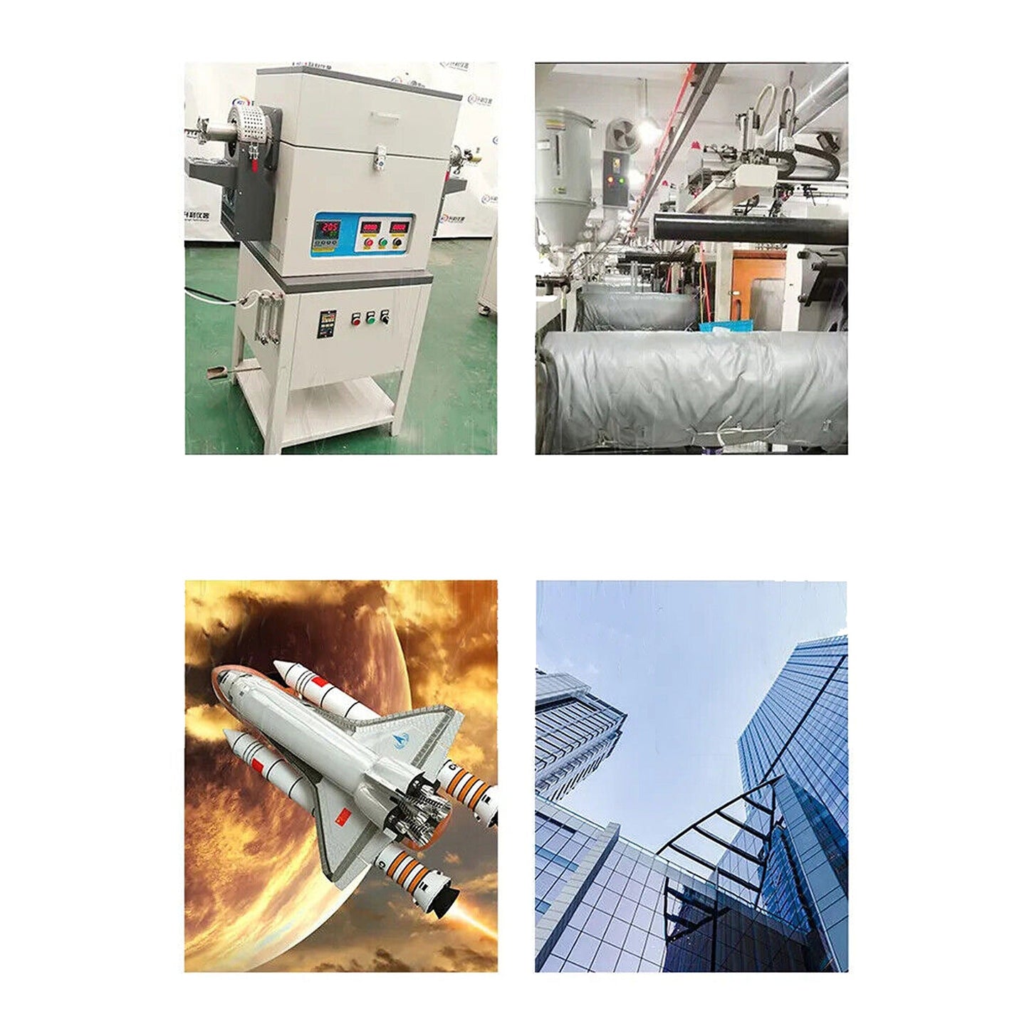 Insulation Mat High-Temperature Fireproof Ceramic Fiber Blanket