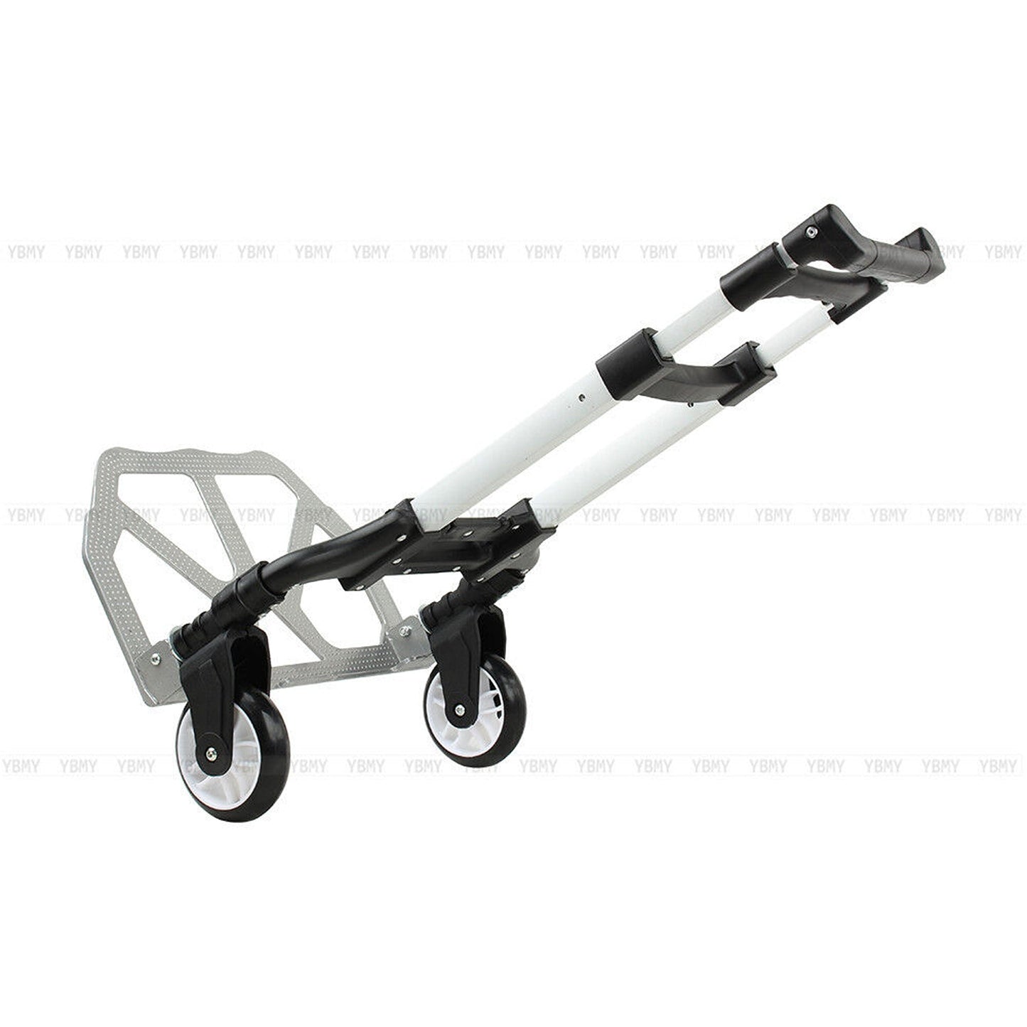 Folding Hand Trolley for Luggage Aluminium 80KG