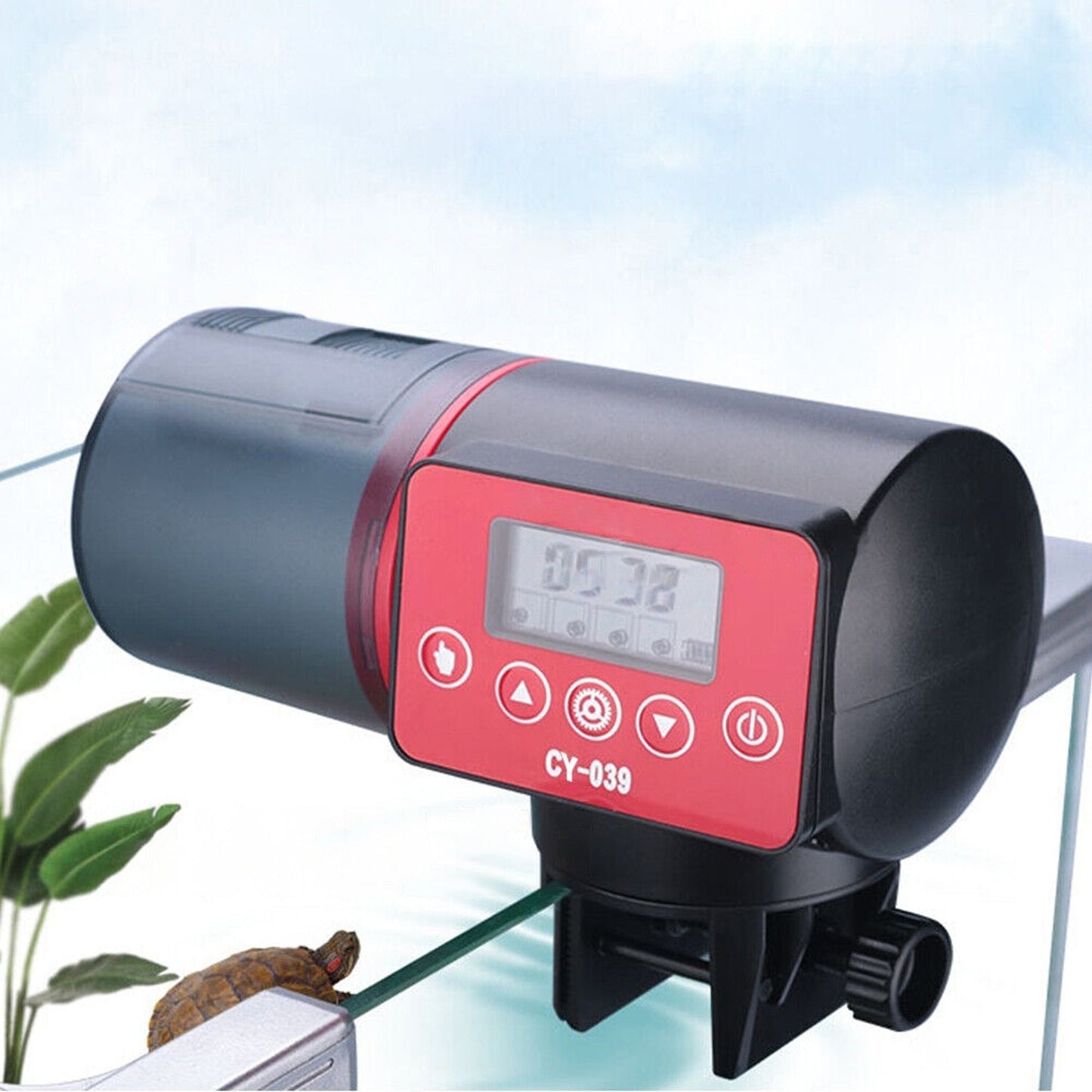 Automatic LCD Timer Fish Food Feeder Dispenser for Aquarium Pond