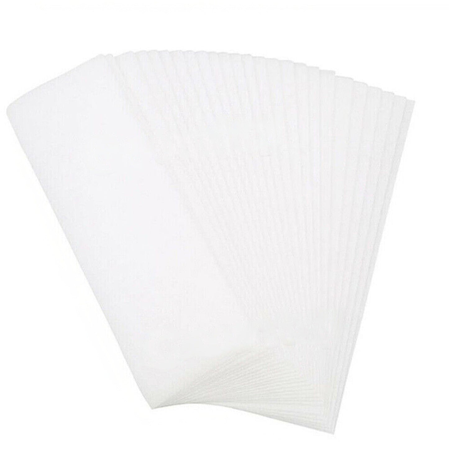 Non Woven Disposable Waxing Strips Precut Wax Papers 70GSM