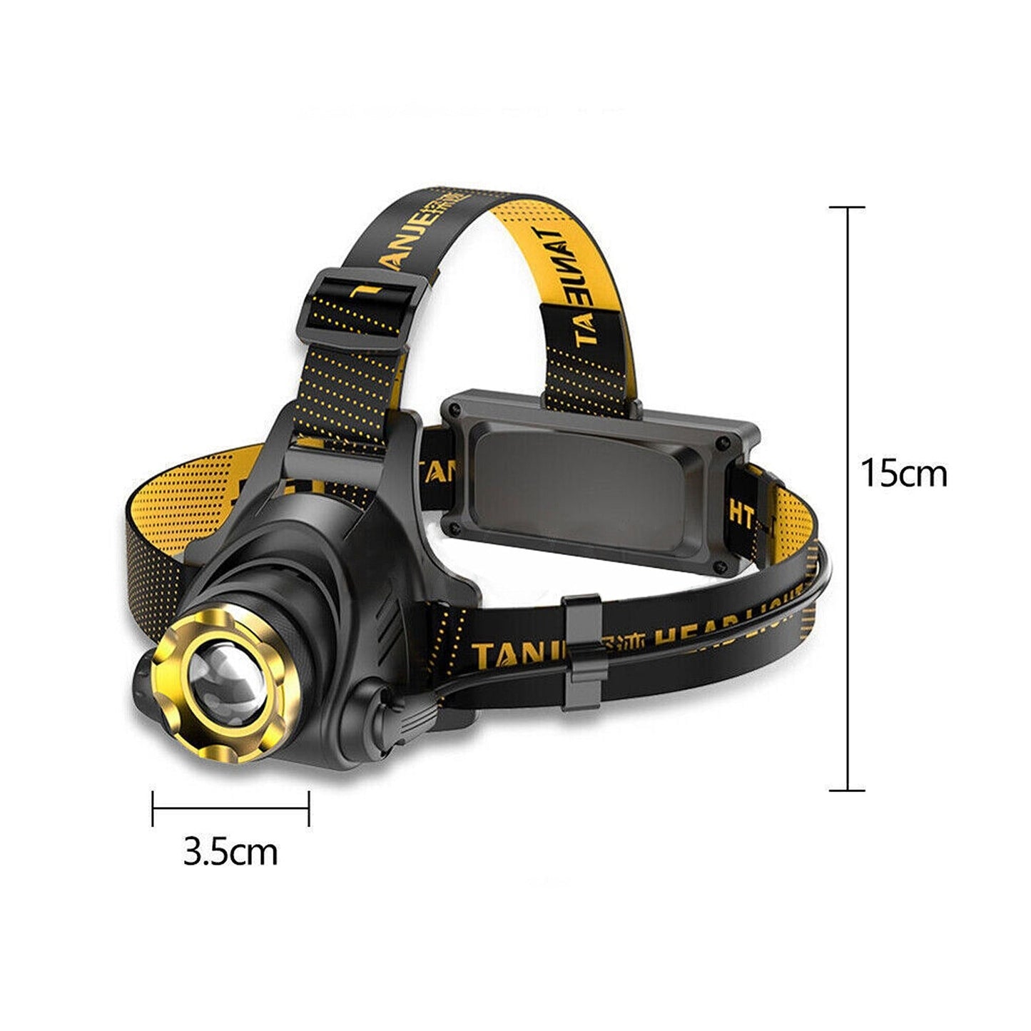 USB Rechargeable 12000000LM LED Headlamp Flashlight Head Torch Lamp