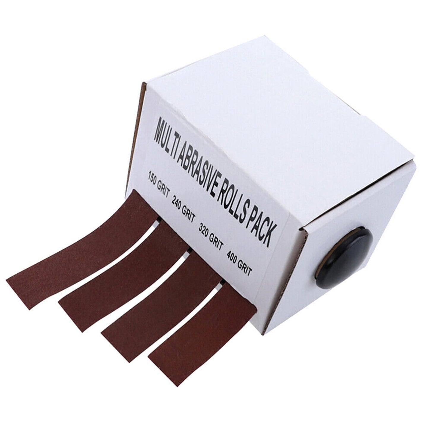 Metalwork Sandpaper Roll with Handy Dispenser Emery Cloth Kit