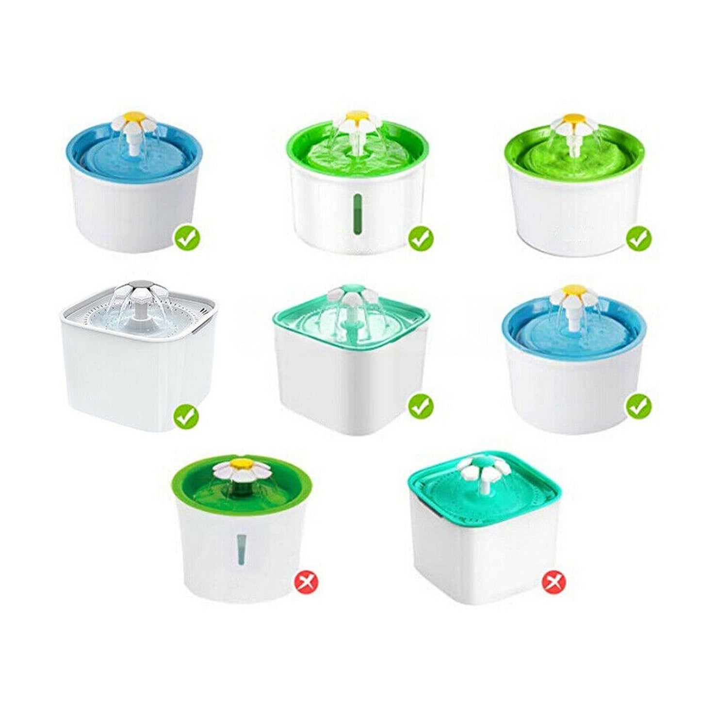 Replacement Carbon Filters for Pet Fountain Water Drinking Refills