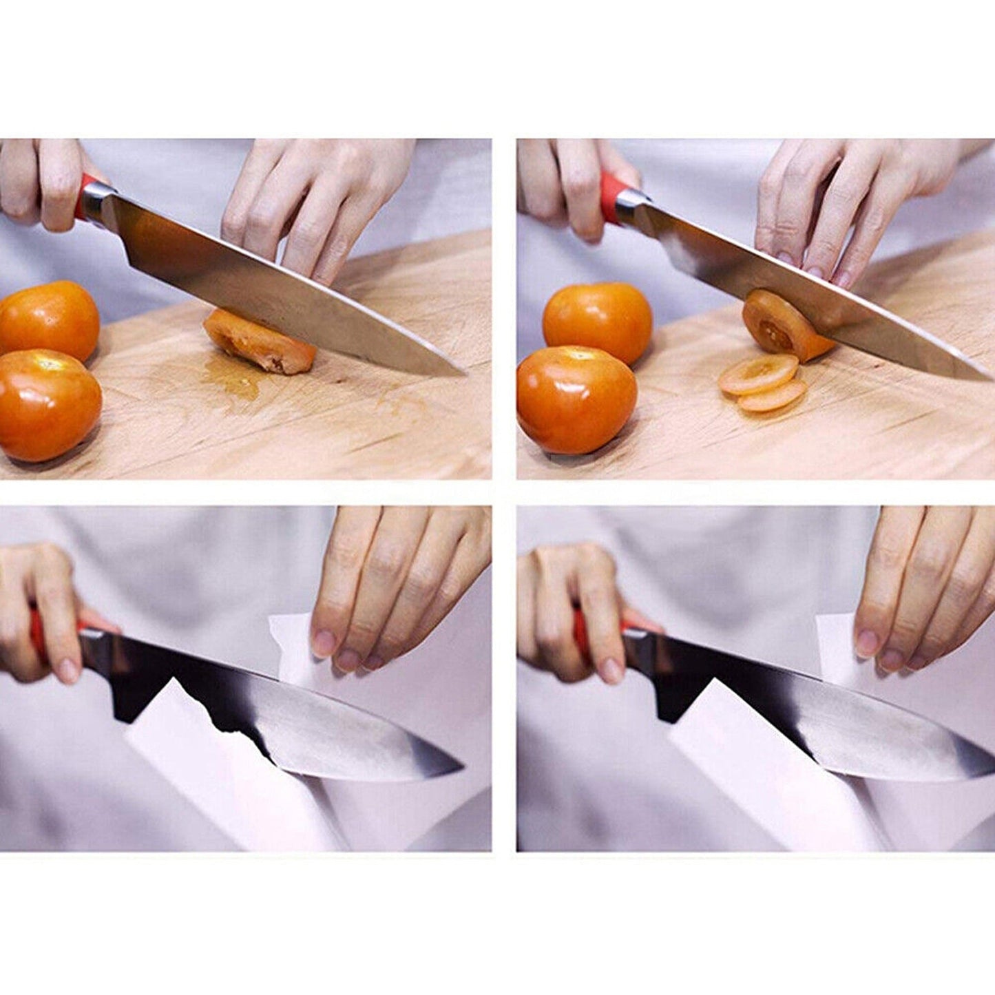 Dual Grit Knife Sharpening Stone Whetstone 1000/6000 Water Wet Sharpener