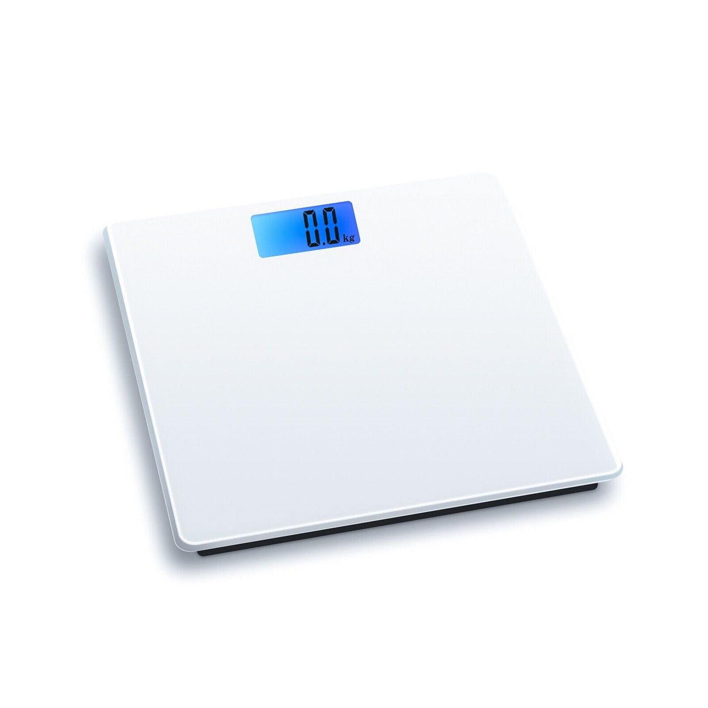 Digital Body Weight Scale with Sleek Black Glass Platform Up to 180KG