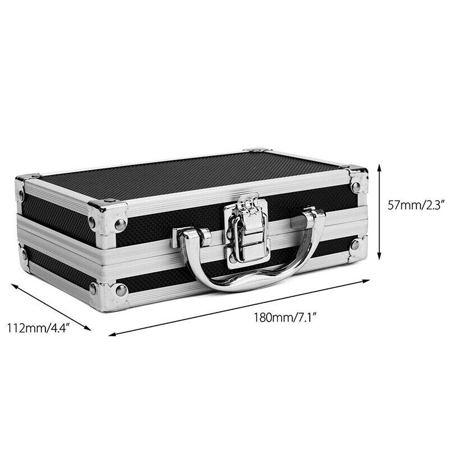 Durable Aluminium Equipment Carry Case Waterproof Tool Storage Box