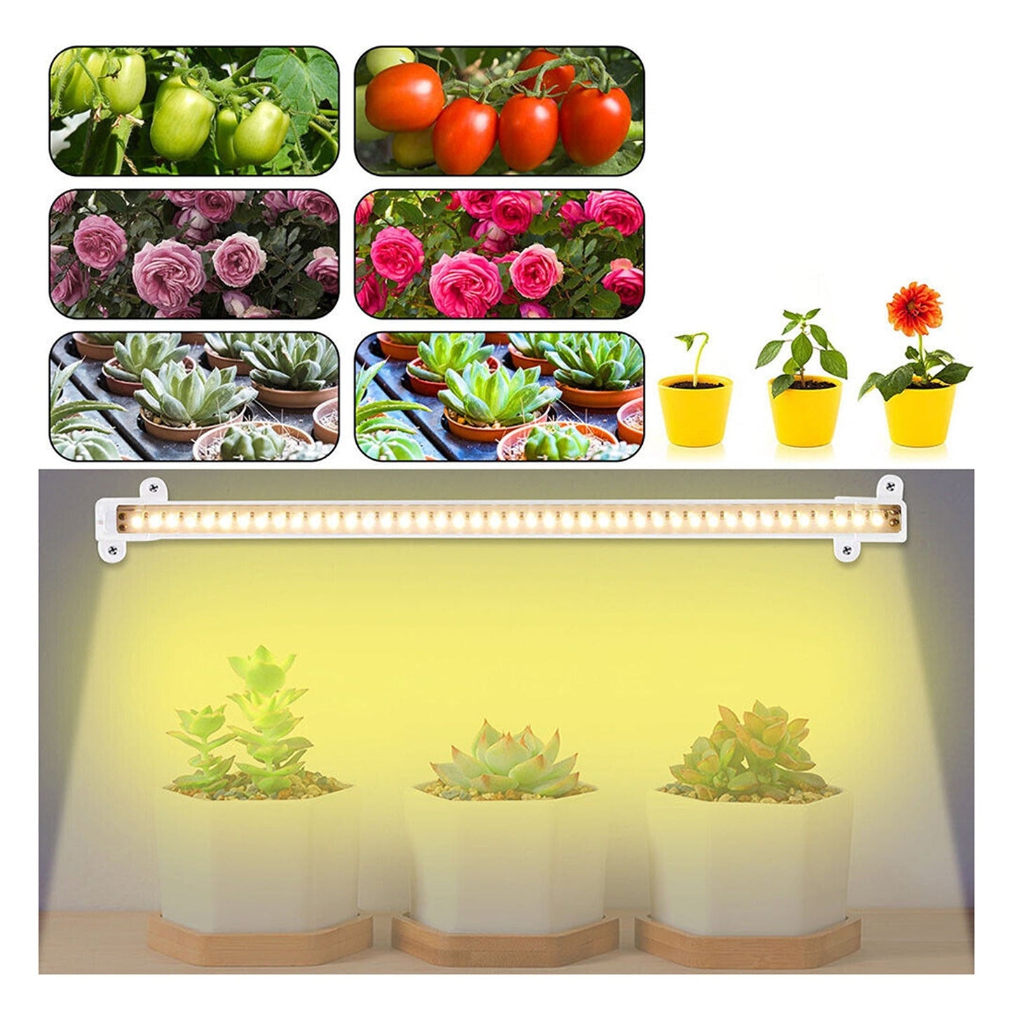 Grow Light Full Spectrum LED Indoor Plant Tube Lamp Strip
