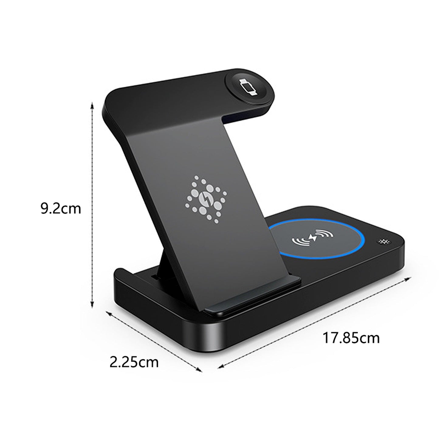 3 in 1 Fast Wireless Charger Station Dock for Apple iPhone 14 Pro 13 12 Watch