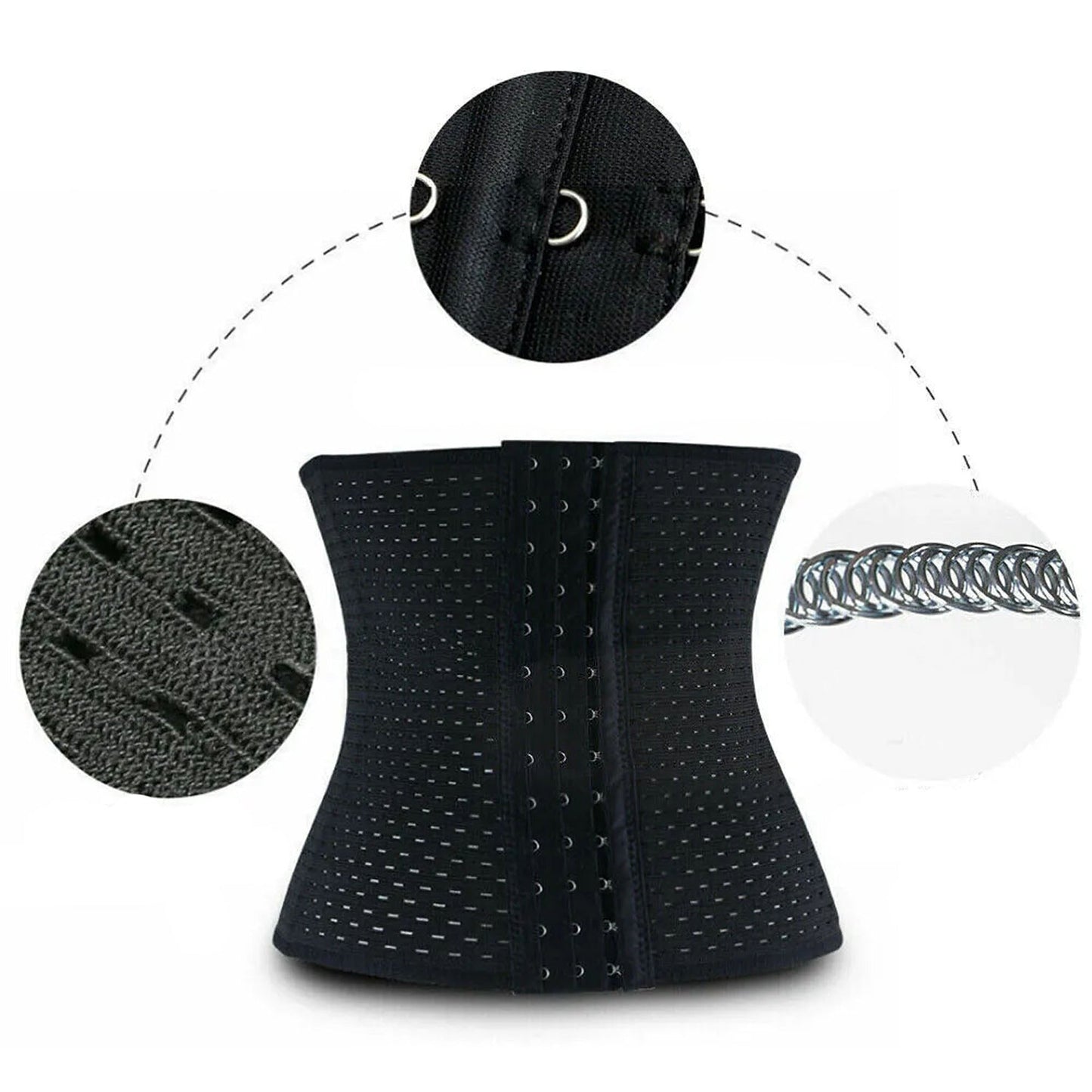 Body Shaping Corset Waist Trainer for Women Tummy Girdle Belt