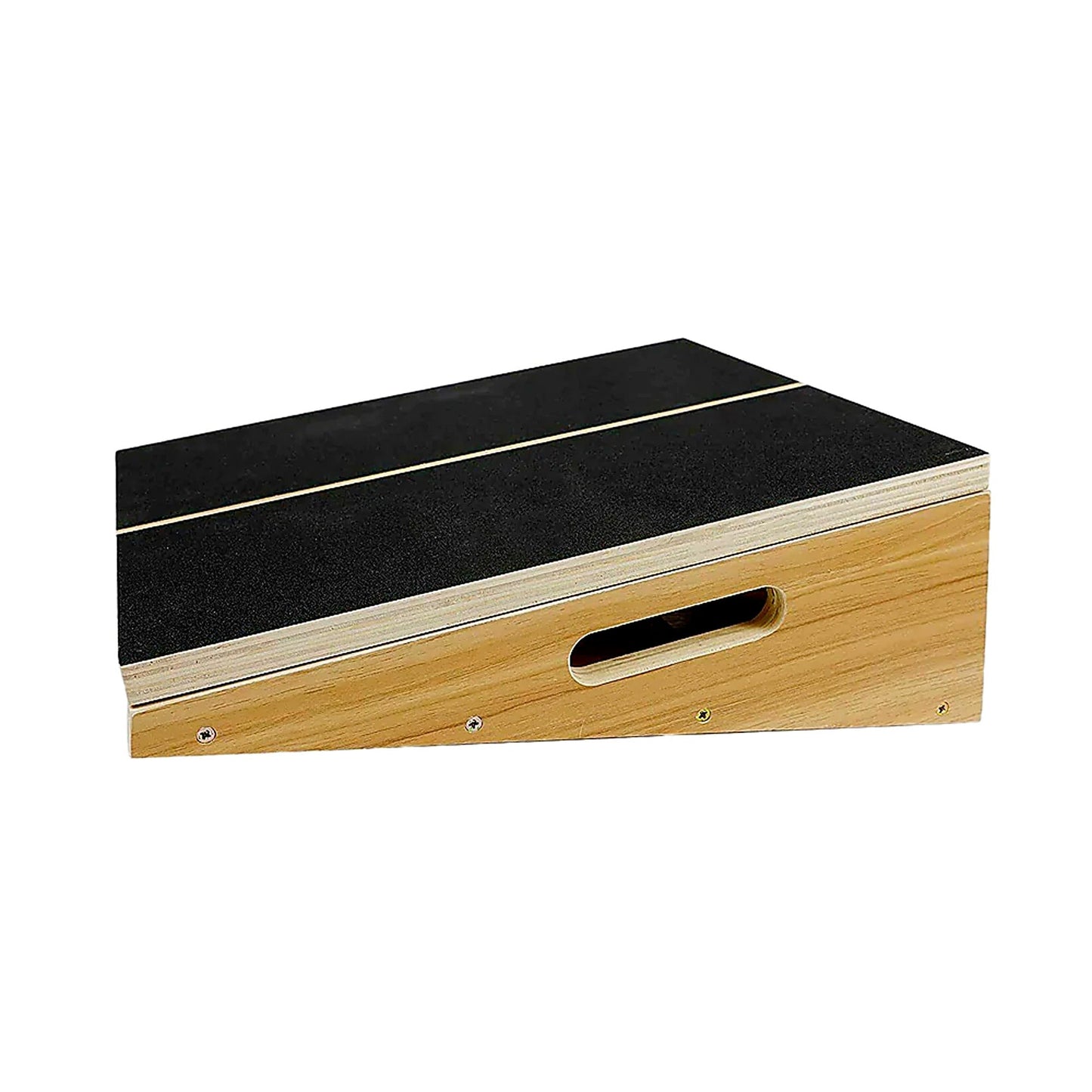 Adjustable Incline Wooden Exercise Board with Non-Slip Surface