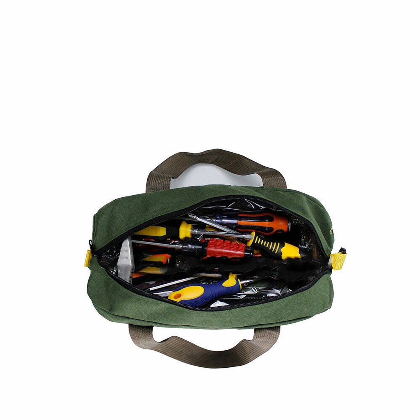 Portable Heavy Duty Canvas Tool Bag Waterproof Hand Toolkit Case