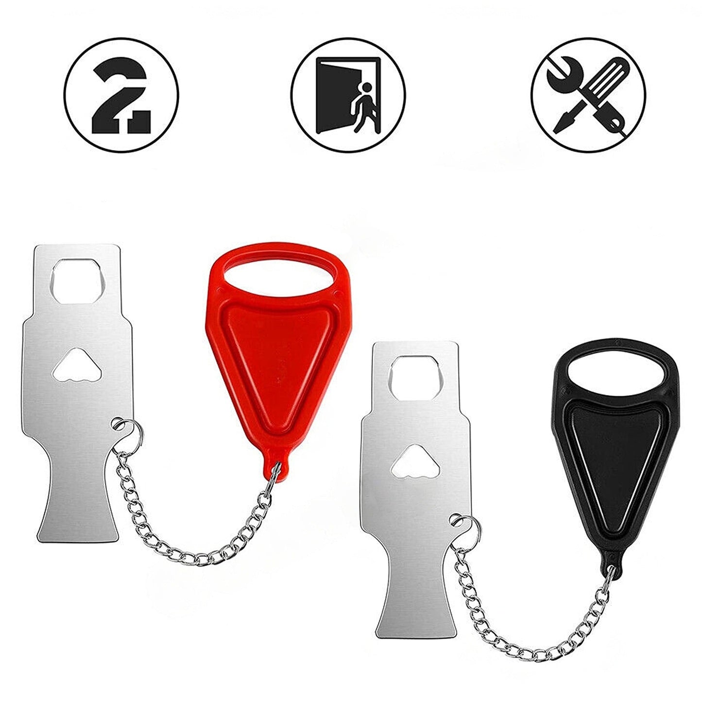 Portable Safety Travel Door Lock Hotel Home Security Addalock