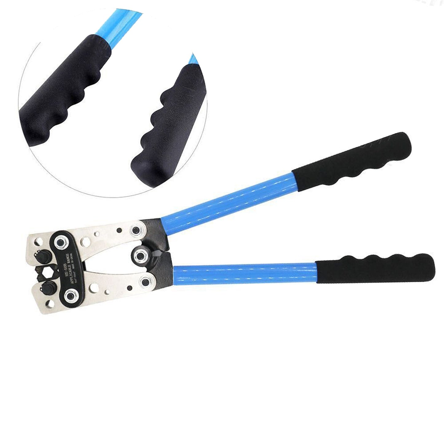 Heavy Duty Battery Terminal Hex Crimping Pliers for Cable Plugs