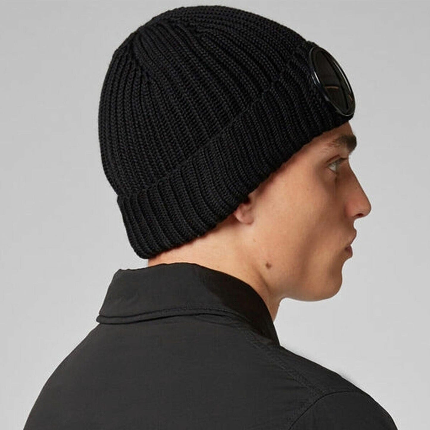 Chunky Beanie Hat for Men and Women Winter Warm Windproof Woolen Knitted Skull Cap