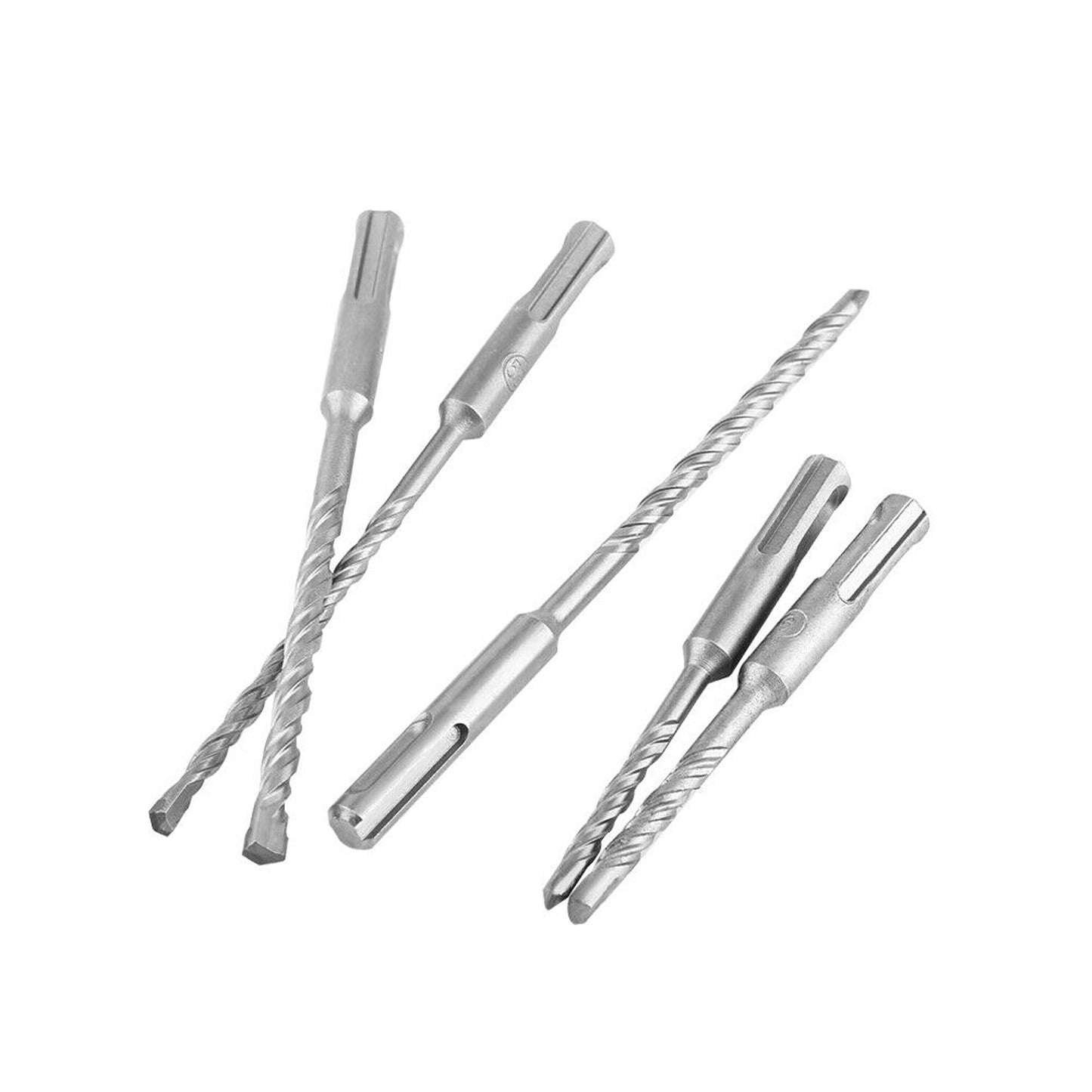 17pcs Masonry SDS PLUS Rotary Hammer Drill and Chisel Bit Set