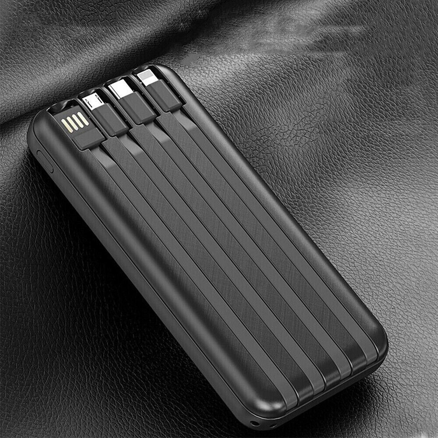 Wireless 20000mAh Dual USB Fast Charging Portable Power Bank with LED