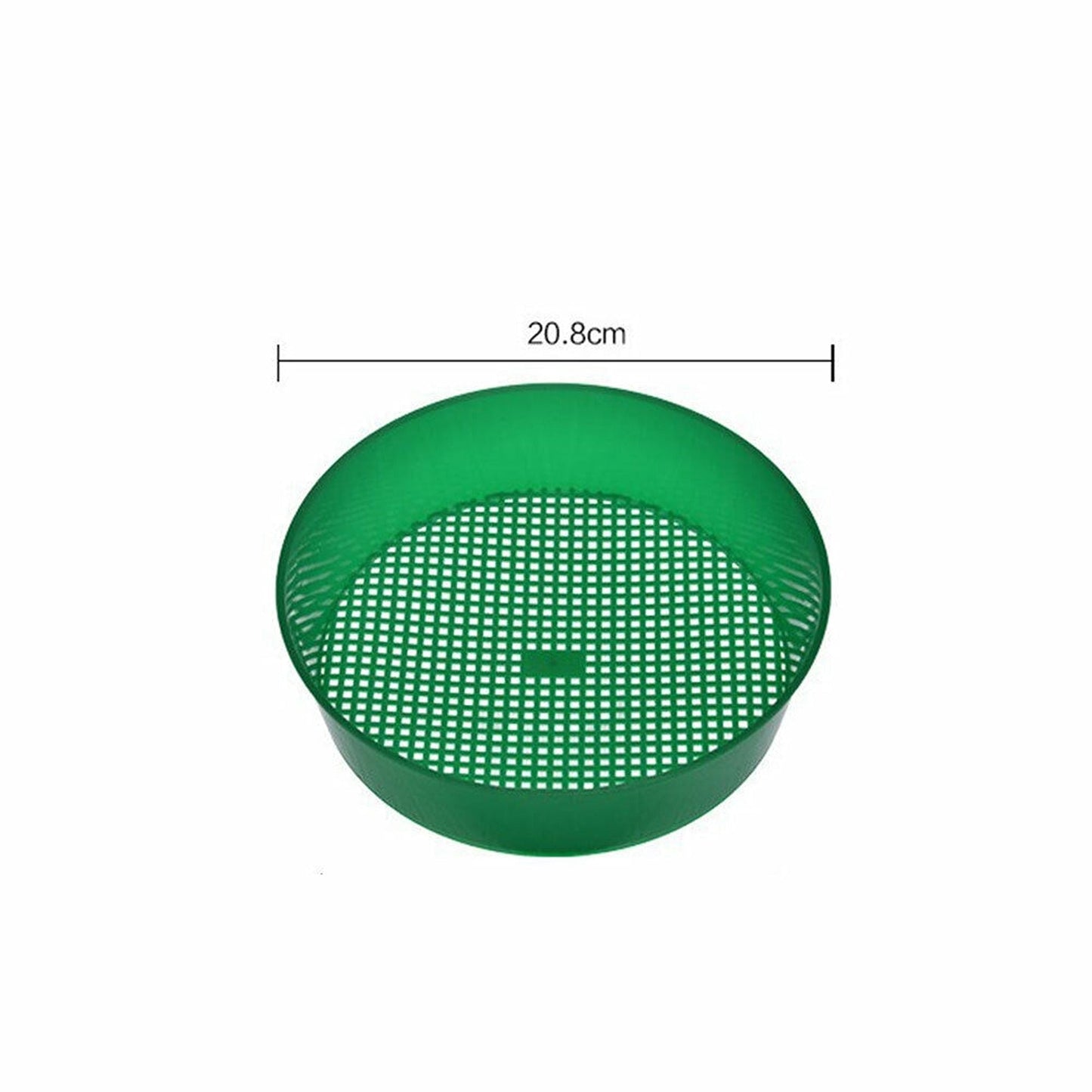 2pcs Mesh Soil Sieve Garden Sand Stone Small Gravel