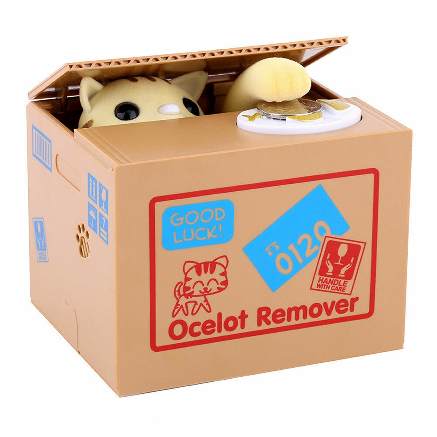 Panda Coin Bank Cute Stealing Money Box