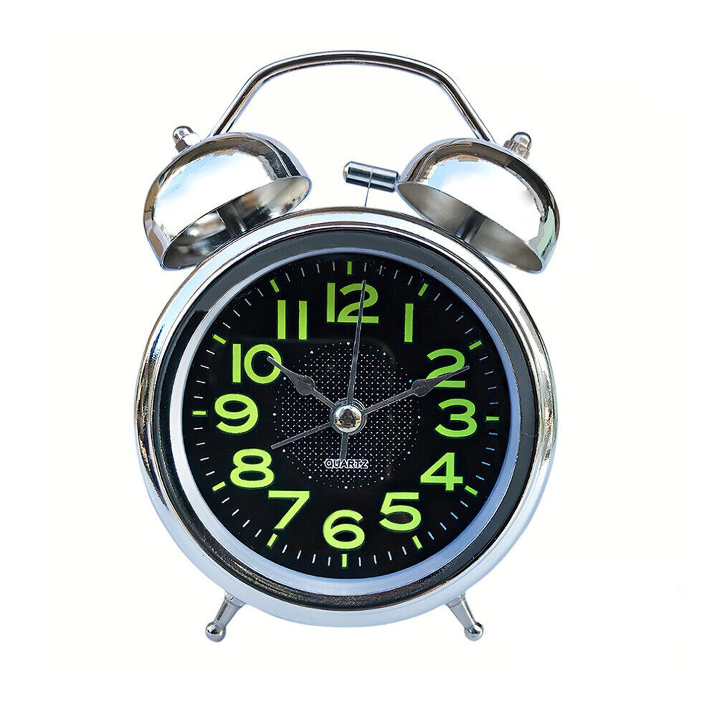 Super Loud Double Bell Alarm Clock with Night Light Home Bedside Decor
