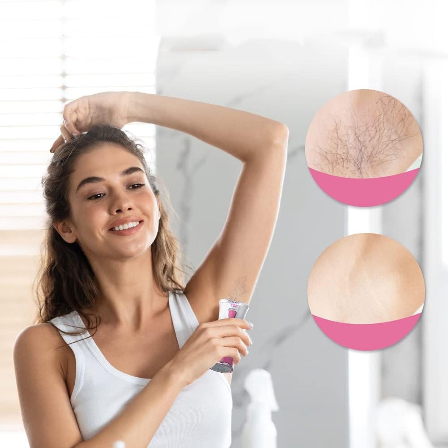 Facial Hair Remover Glide Smooth Epilator Body Women