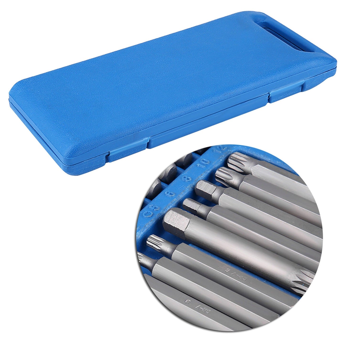 40pcs Allen Key Torx Hex Star and Spline Socket Bit Set