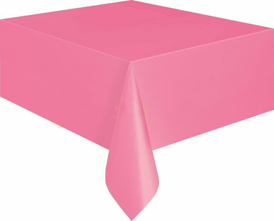 Colorful Plastic Tablecloth for Parties Rectangle Birthday Cover