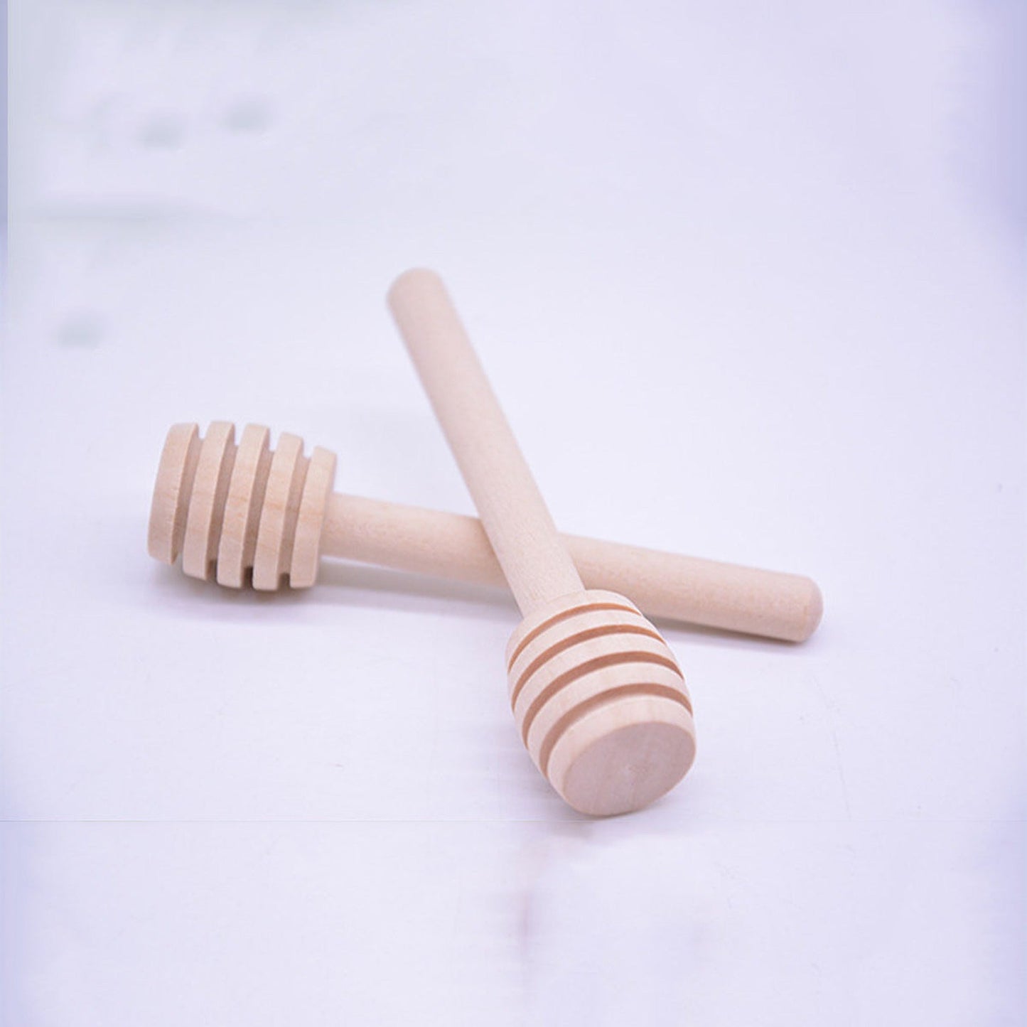 30pcs Honey Dispensing Mini Wooden Dipper for Party Favors