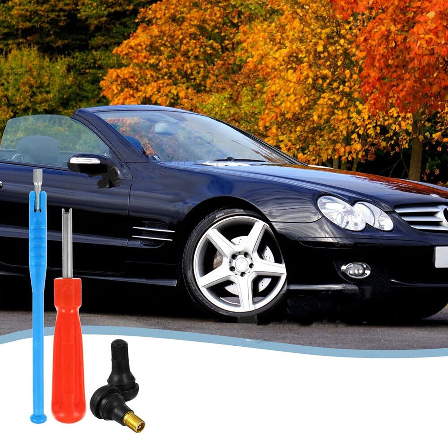 Tire Valve Puller Quick Remover Car Repair Tool 43pcs