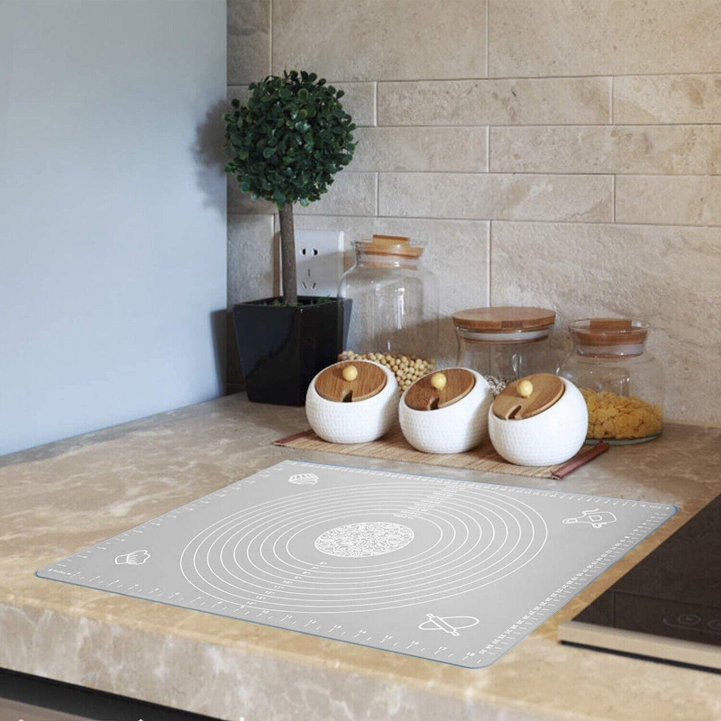 Silicone Baking Mat for Oven Use Non-Stick Pastry Rolling Sheet