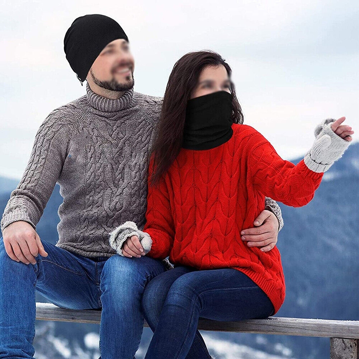 Motorbike Cycle Windproof Neck Warmer Multifunctional Scarf Bib