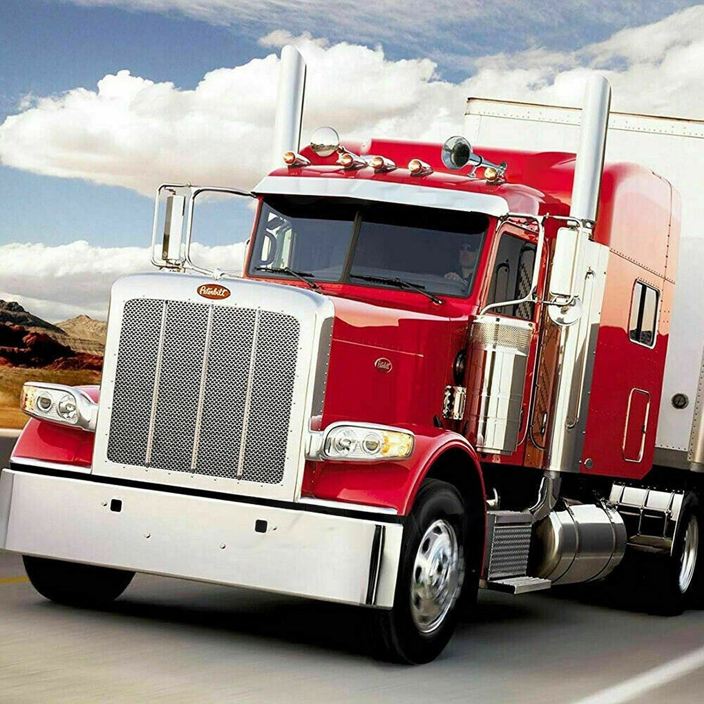 Single Trumpet Air Horn Kit for Truck Mega Train Compressor