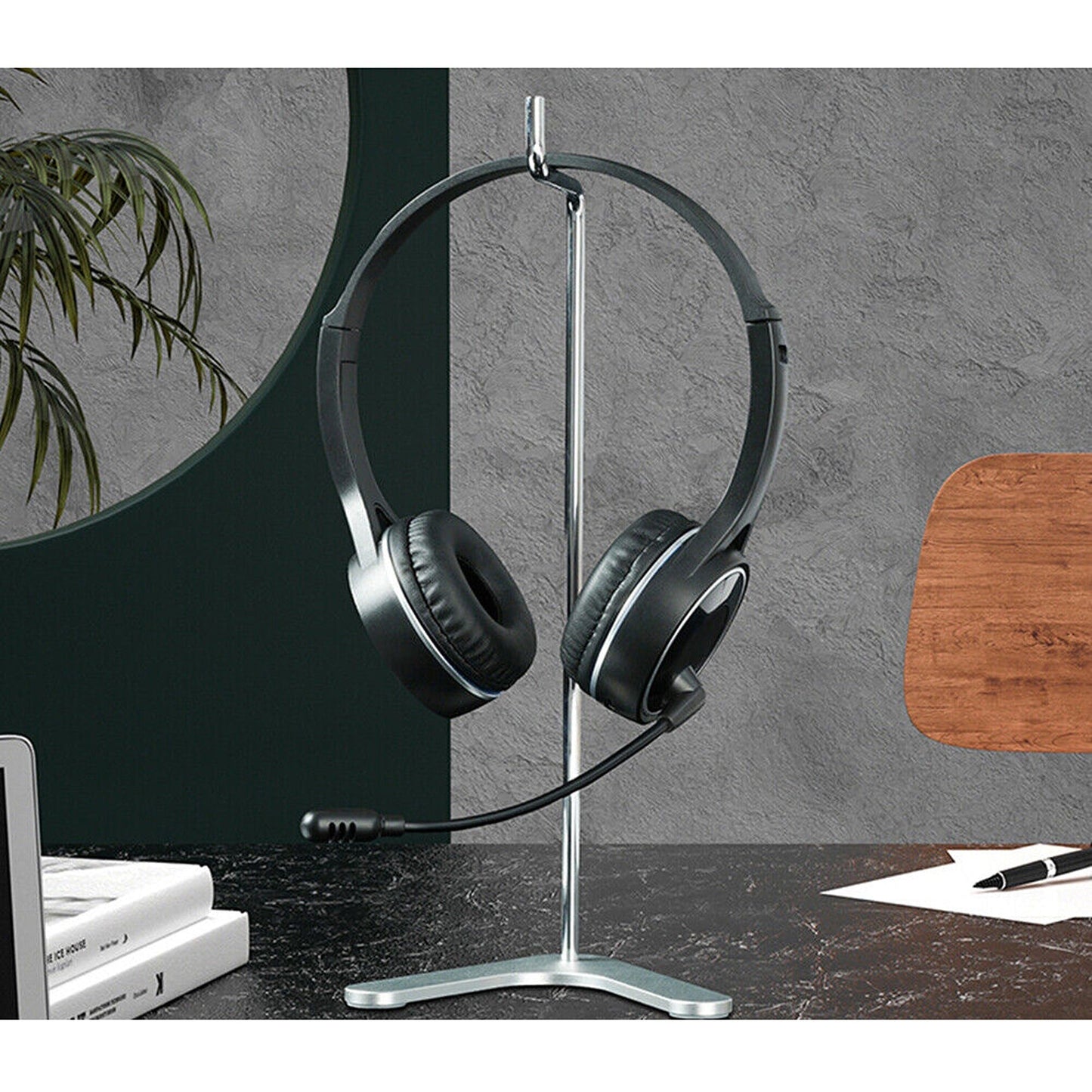 Noise Cancelling Bluetooth Earphone Wireless Headphones with Microphone